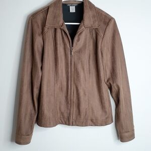 Studio Works Brown Jacket - Size 8